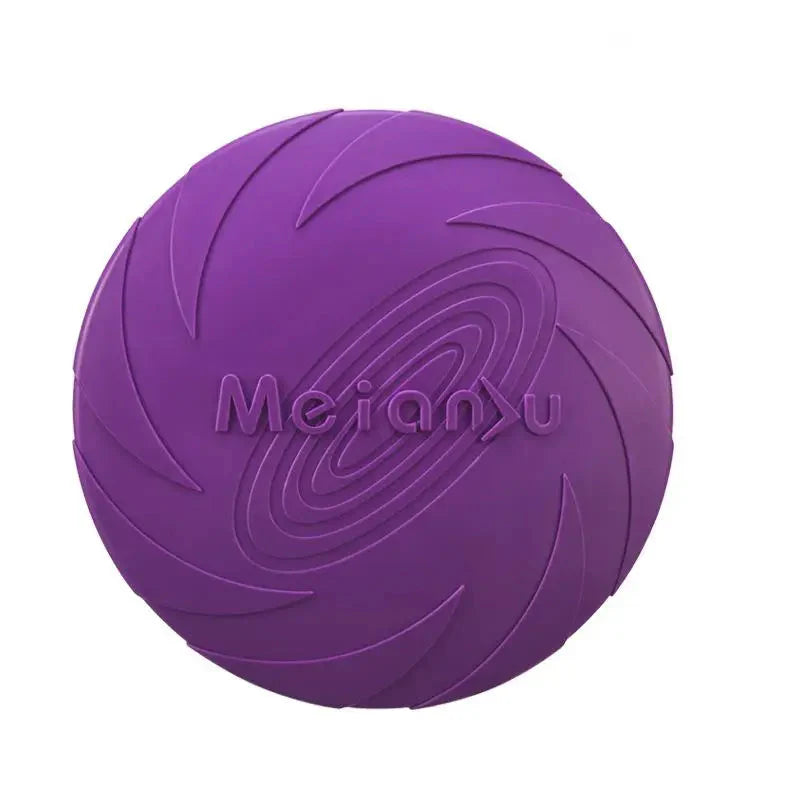 Bite-Resistant Dog Flying Disc Toy – Durable Plastic Frisbee for Outdoor Play & Puppy Training